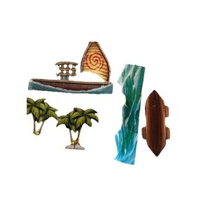 Disney Moana Adventure  Playset Set of Toys